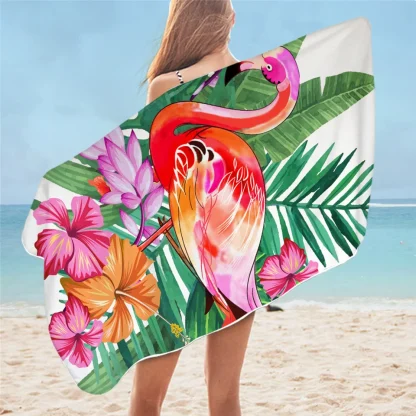 Vibrant Tropical Beach Towel - Image 6