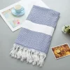 Chic Plaid Beach Towel - Image 3