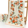 Vibrant Floral Beach Towel - Image 3
