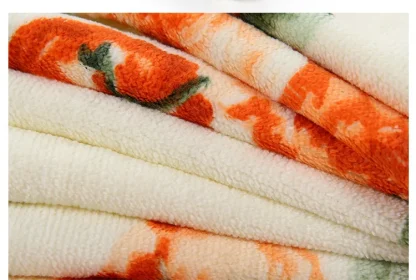 Vibrant Floral Beach Towel - Image 6