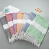 Chic Plaid Beach Towel - Image 5