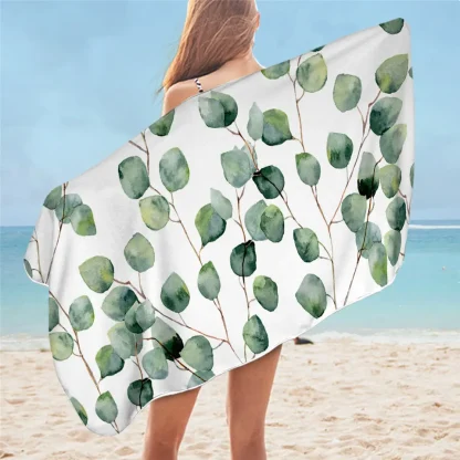 Vibrant Tropical Beach Towel - Image 4