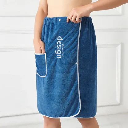 Pocketed Bath Beach Towel - Image 3