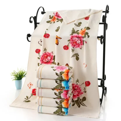 Stylish Bathroom Beach Towel - Image 3