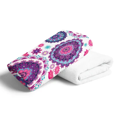 Colorful Bath Beach Towel - Image 6