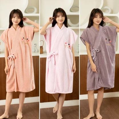 Wearable Bath Skirt Beach Towel - Image 7