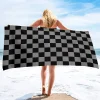 Modern Checkered Beach Towel