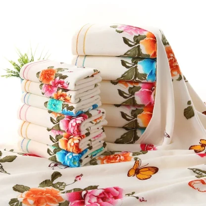 Stylish Bathroom Beach Towel - Image 5