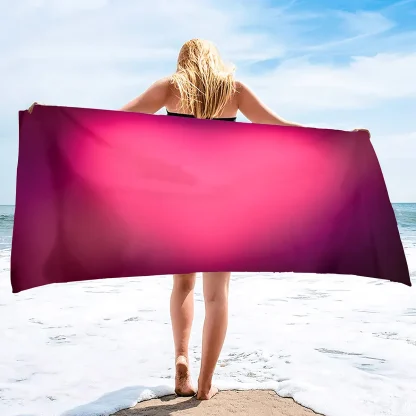 Tropical Paradise Art Beach Towel - Image 5