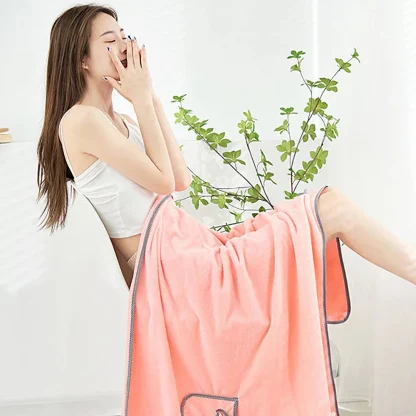 Spa Hair Beach Towel