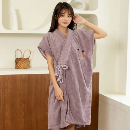 Wearable Bath Skirt Beach Towel