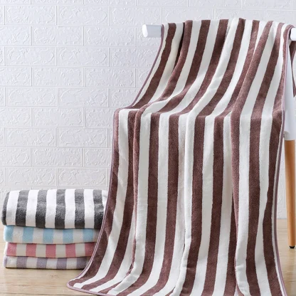 Soft Linen Beach Towel - Image 2