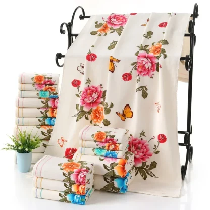 Stylish Bathroom Beach Towel - Image 4
