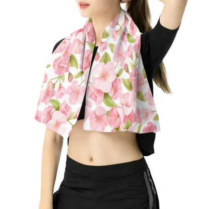 Chic Plaid Summer Beach Towel - Image 6