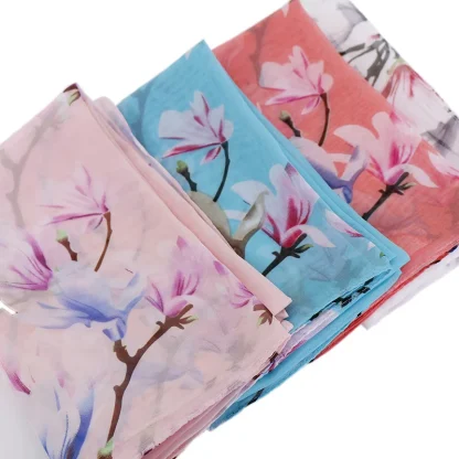 Floral Printed Beach Towel - Image 4