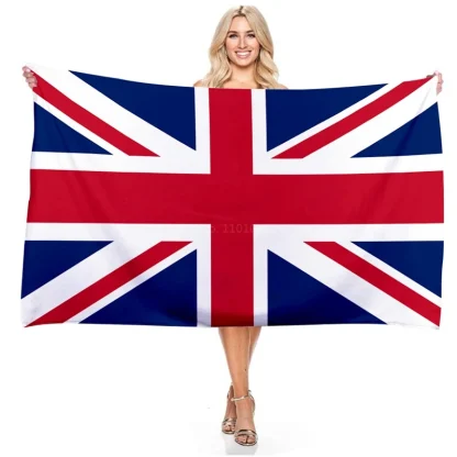 National Flag Beach Towel - Image 4