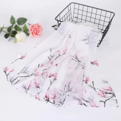 Floral Printed Beach Towel