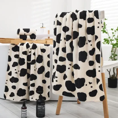 Coral Plush Beach Towel - Image 3