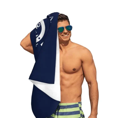 Elegant Patterned Beach Towel - Image 7