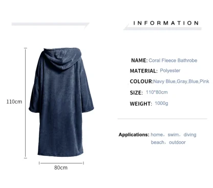 Hooded Surfing Beach Towel - Image 3