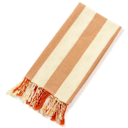 Elegant Striped Beach Towel - Image 4