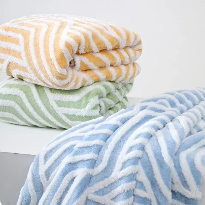 Luxury Stripe Beach Towel - Image 4