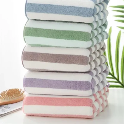 Striped Travel Beach Towel - Image 5