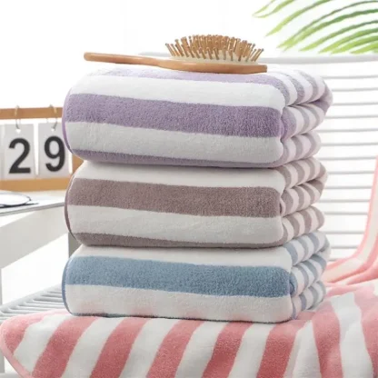 Striped Travel Beach Towel