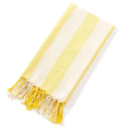 Elegant Striped Beach Towel - Image 5