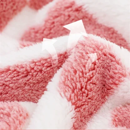 Charming Plaid Floral Beach Towel - Image 6