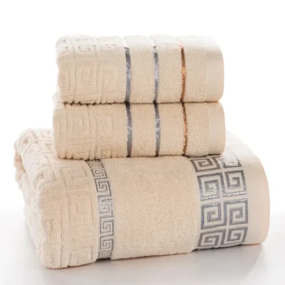 Premium Bathroom Set Beach Towel - Image 3