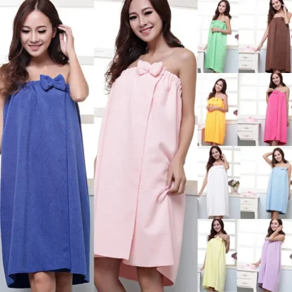 Comfortable Robe Beach Towel - Image 7