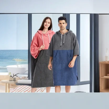 Hooded Changing Beach Towel - Image 6