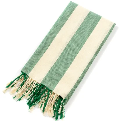 Elegant Striped Beach Towel