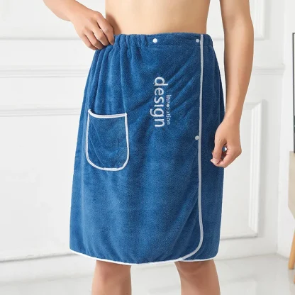 Pocketed Bath Beach Towel - Image 2