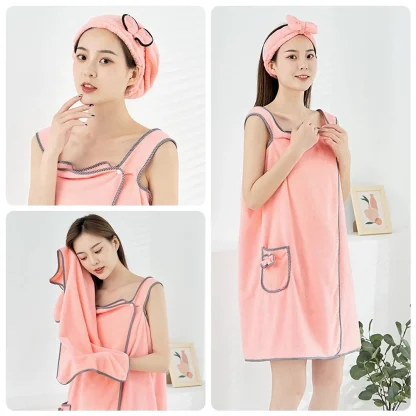 Spa Hair Beach Towel - Image 2