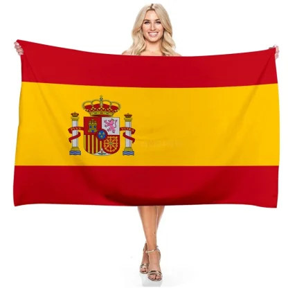 National Flag Beach Towel - Image 3