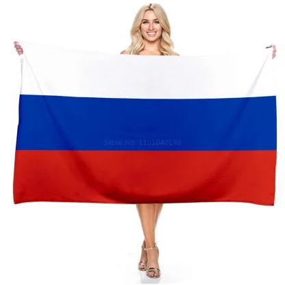 National Flag Beach Towel - Image 2