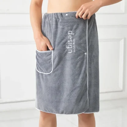 Pocketed Bath Beach Towel