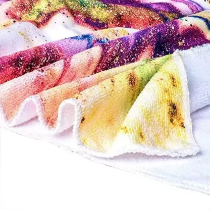 Football Printed Beach Towel - Image 5